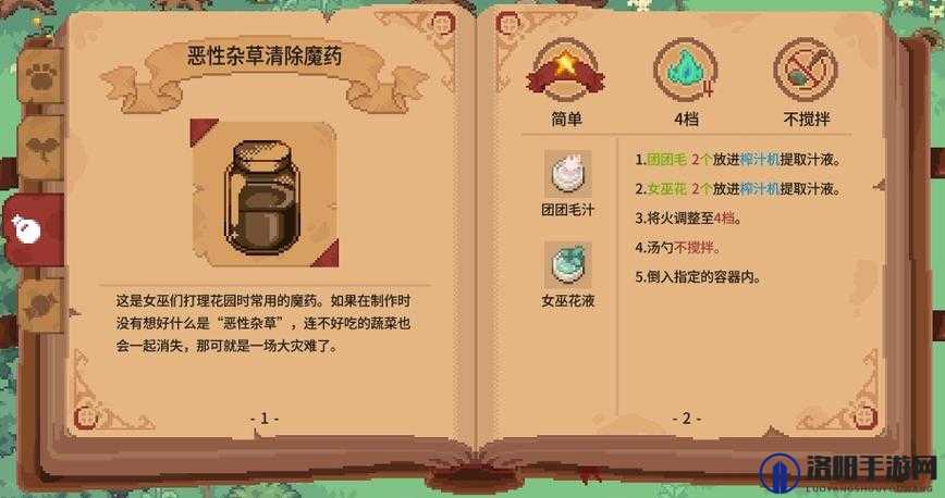 林中小女巫的阳光魔药，全面解析制作步骤与技巧详解