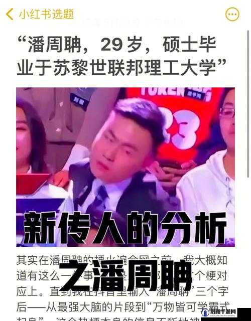 揭秘网络热门梗，潘周聃的起源、含义及流行背后的故事