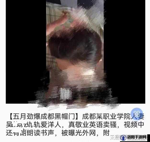 成都女教师与黑人视频流出引争议：事件背后的真相与影响探讨