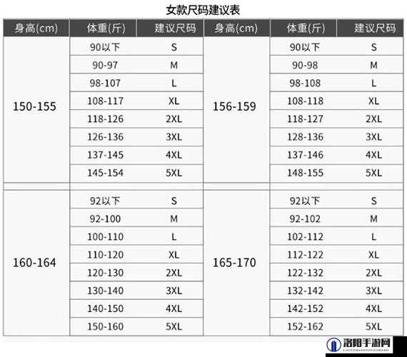 2024 年国产尺码与欧洲尺码表：清晰对照，助你选对合适的服装