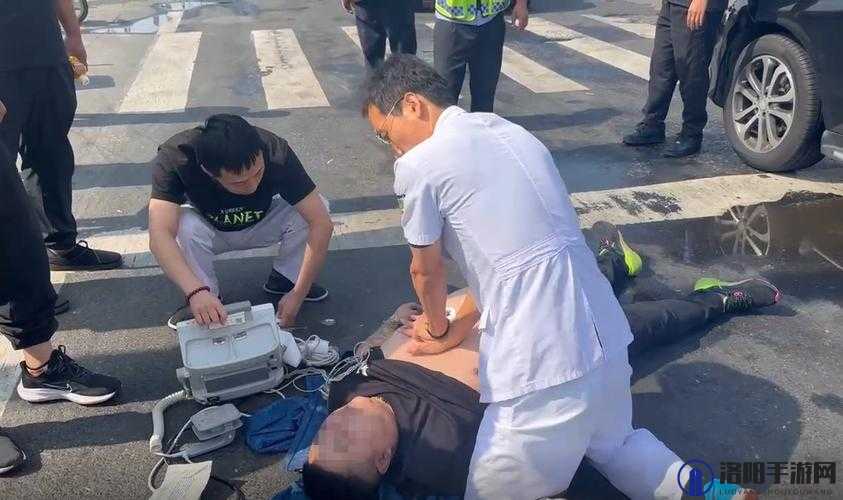 被压到落地玻璃窗前的紧急救援：惊心动魄的生死时速大营救