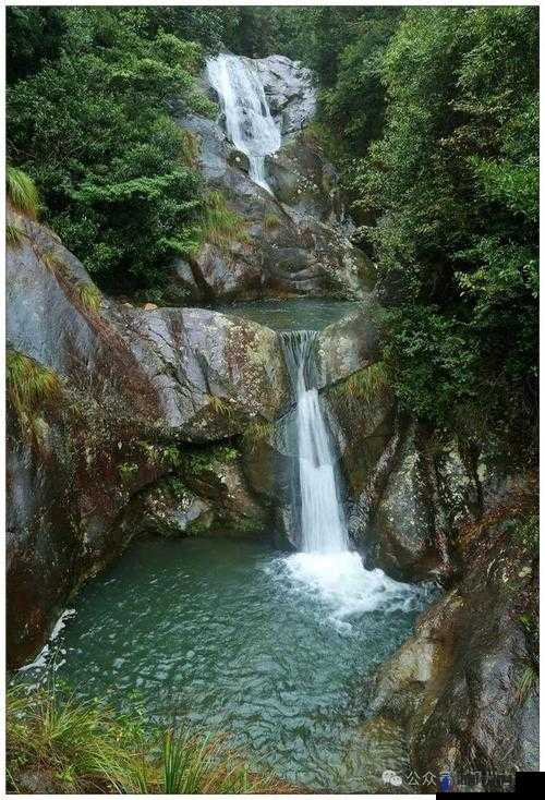 幽静山谷：两峰夹小溪，地湿又无泥