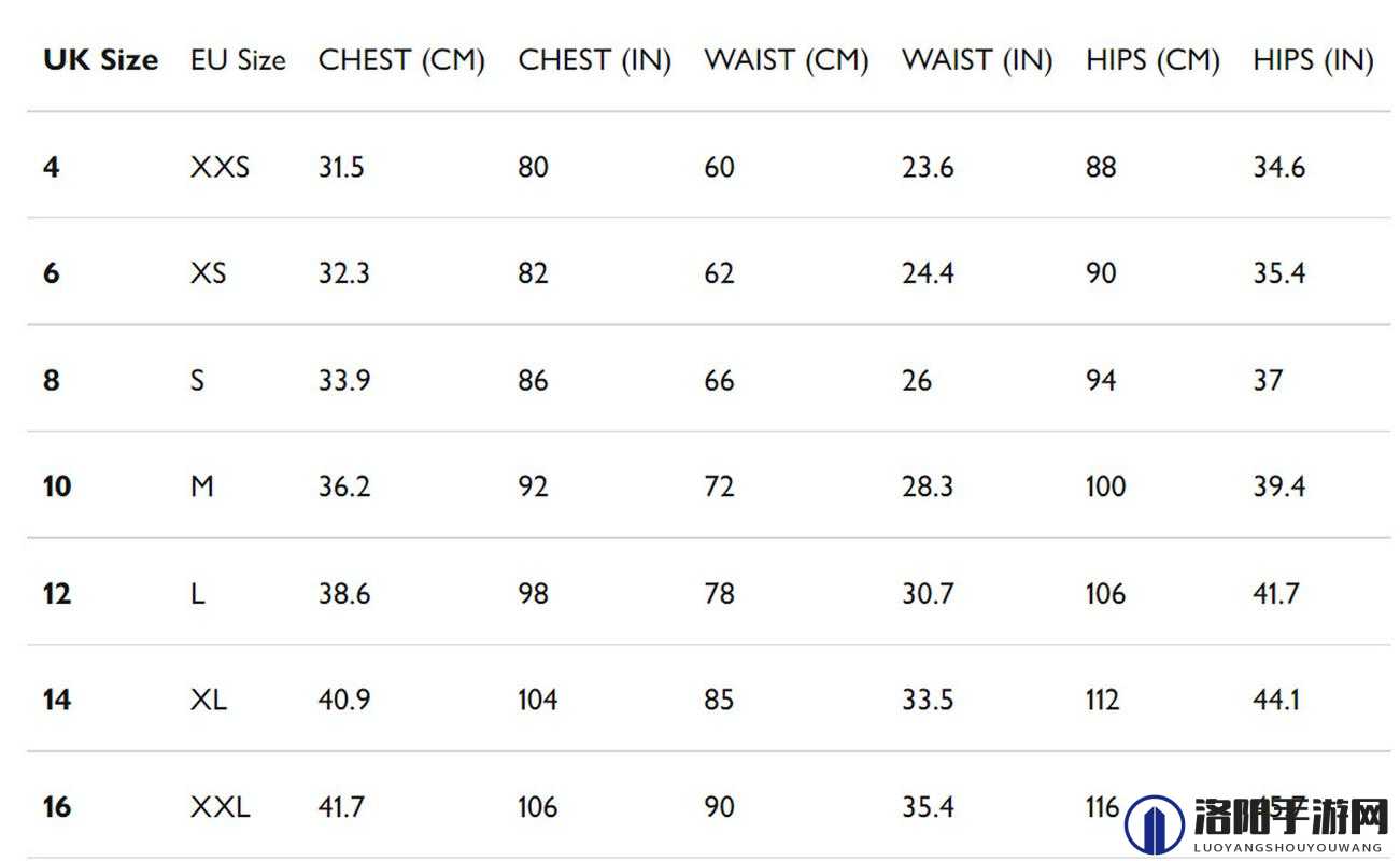 欧码的 XL 是亚洲码：两者之间的尺码转换与对应关系探讨