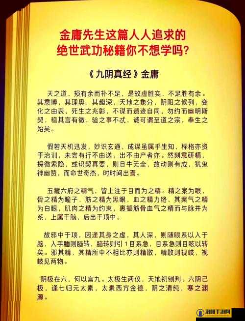 九阴真经十大平民武学之解析其特点及修炼攻略