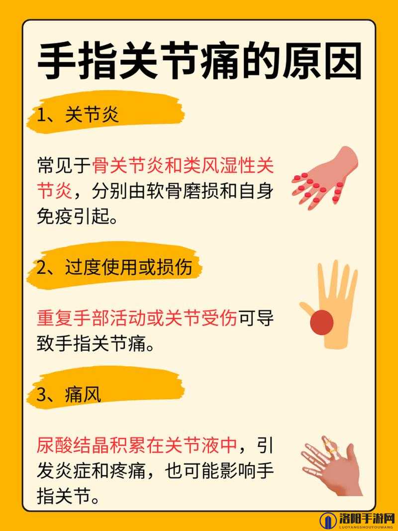 一根手指就疼了：探寻手指疼痛背后的神秘原因