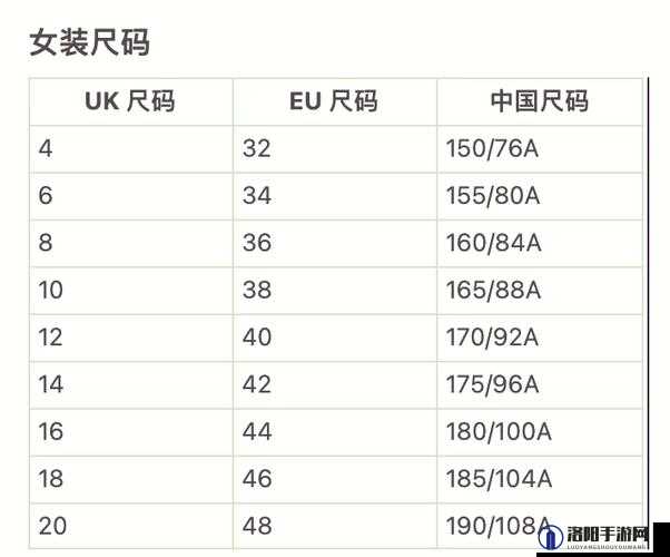 欧洲码欧洲尺码 M 高清详细解析与展示