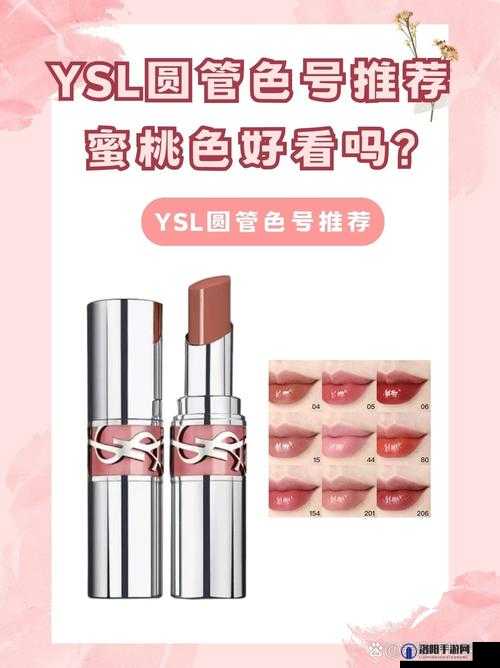 YSL 蜜桃色 13569 绝美色彩引领时尚潮流